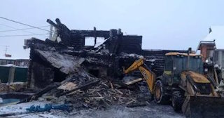 Демонтаж сгоревших зданий в Лесозаводске | Сварной-Лсз - снос после пожара от 1052 рублей