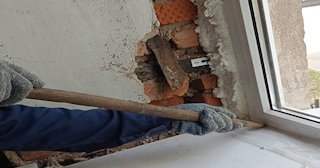 Демонтаж оконных откосов по выгодной цене от 526 руб. в Лесозаводске - Сварной-Лсз